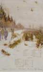 Frentz Rudolf Fiodorovich Ferdinandovich Report on the Emperors Hunt in 1911 - Hermitage